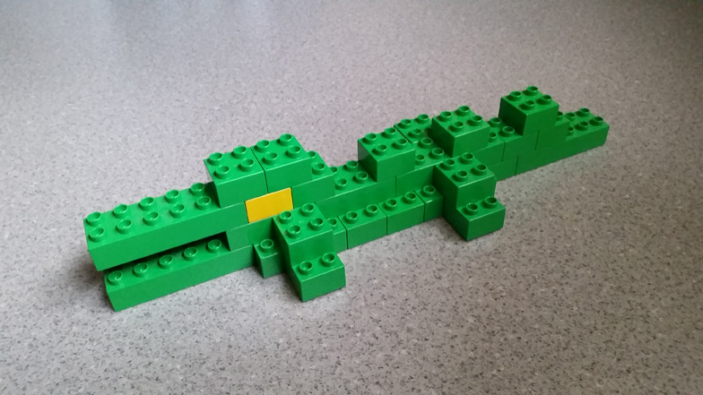Lego Duplo Krokodil